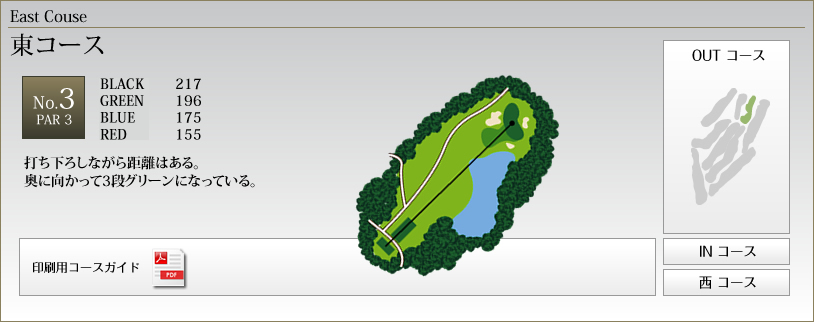 東コースNo.3